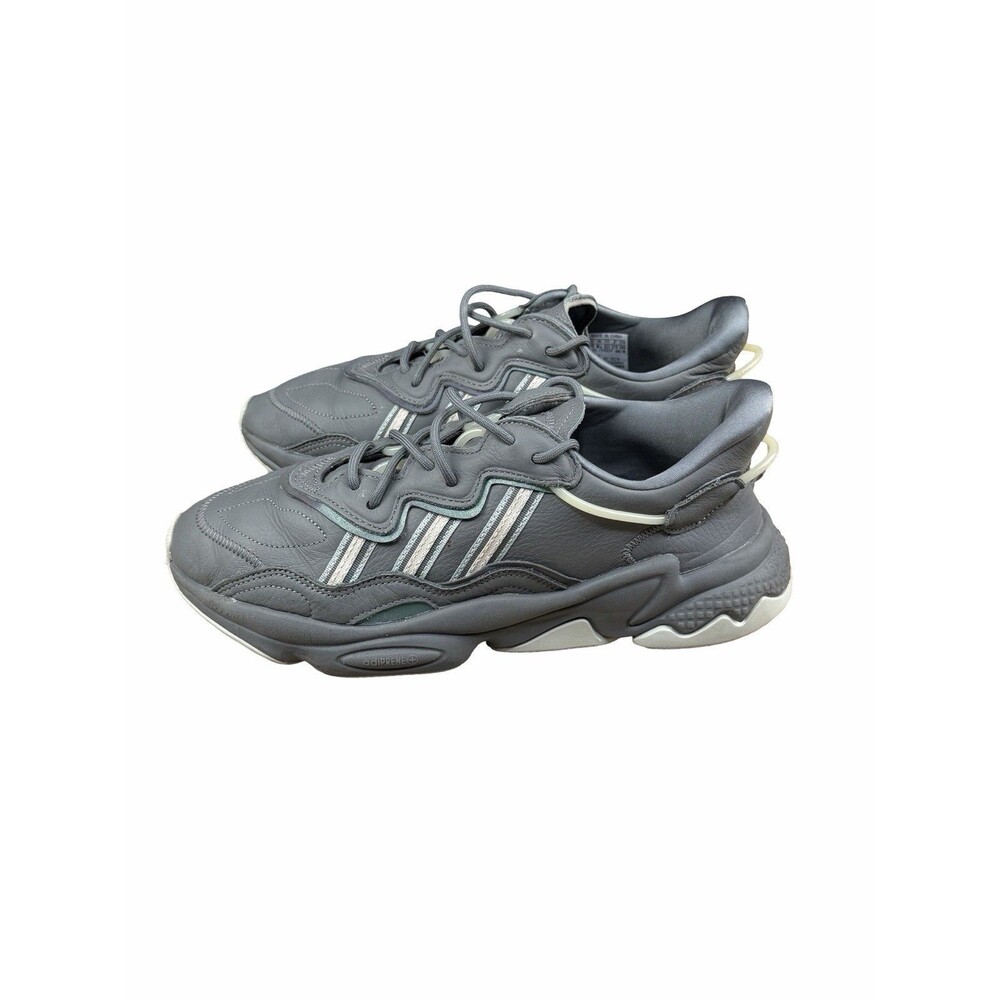 Adidas Ozweego Grey Ash Silver Chunky Dad Shoes Sneakers Womens 10 Mens 8.5